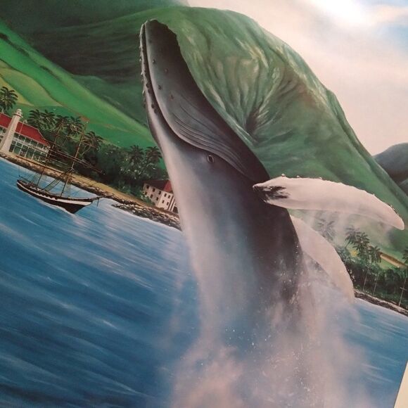 Vintage Whales Forever Wyland Studios 1984 Poster - Picture 3 of 6